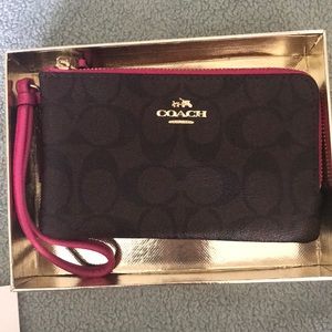 Coach wristlet